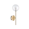 Applique Da Parete-Ideal Lux Applique da parete equinoxe ap1 ottone