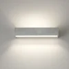 Applique Da Parete-Top Light Applique da parete foglia argento led 3000k 4000k bios