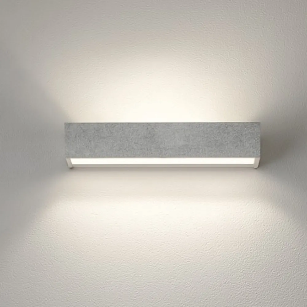 Applique Da Parete-Top Light Applique da parete foglia argento led 3000k 4000k bios