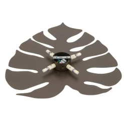 Applique Da Parete-Selezionato da Mazzolaluce Applique da parete grande foglia monstera marrone