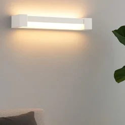 Applique Da Parete-Ondaluce Applique da parete led 3000k bianca orientabile milo