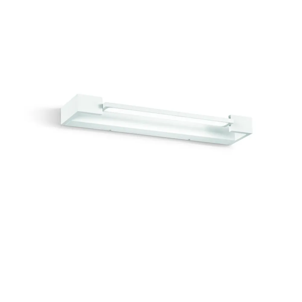 Applique Da Parete-Ondaluce Applique da parete led 3000k bianca orientabile milo