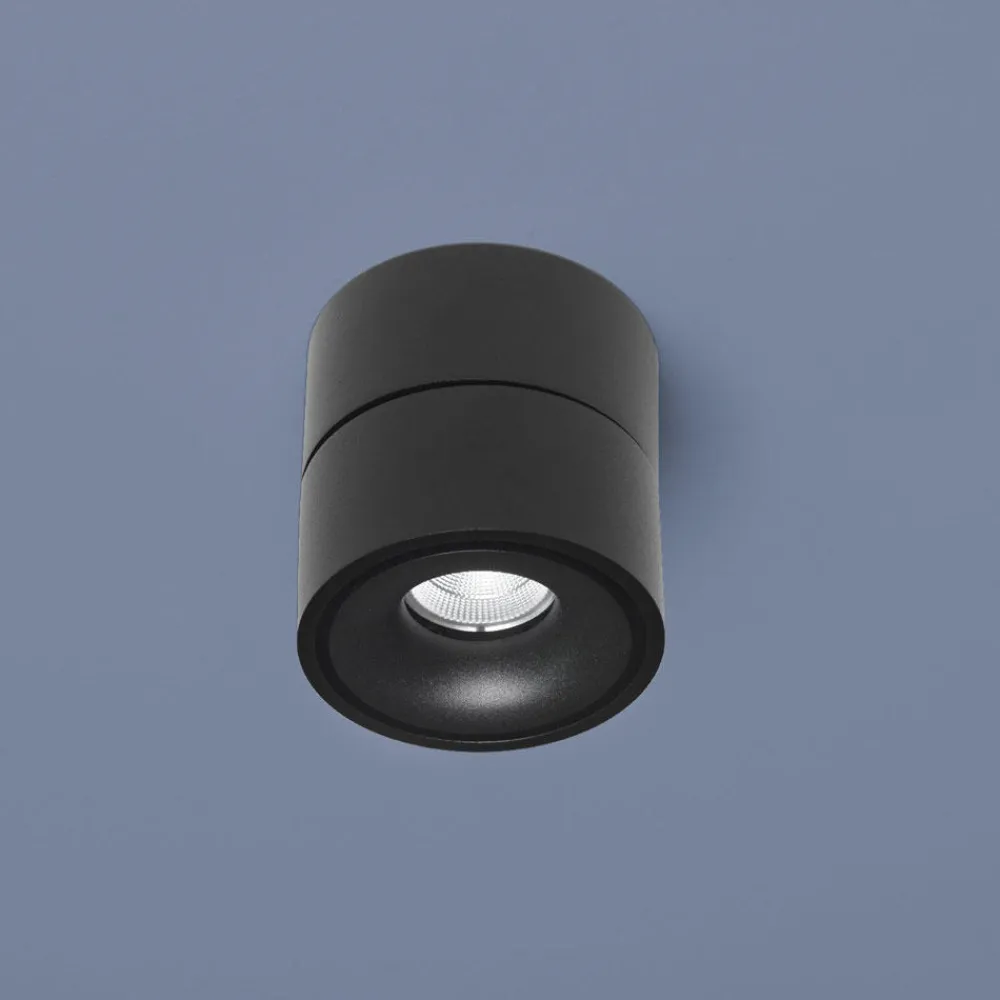 Applique Da Parete-Vivida International Applique da parete led 3000k nera orientabile vivida cyber