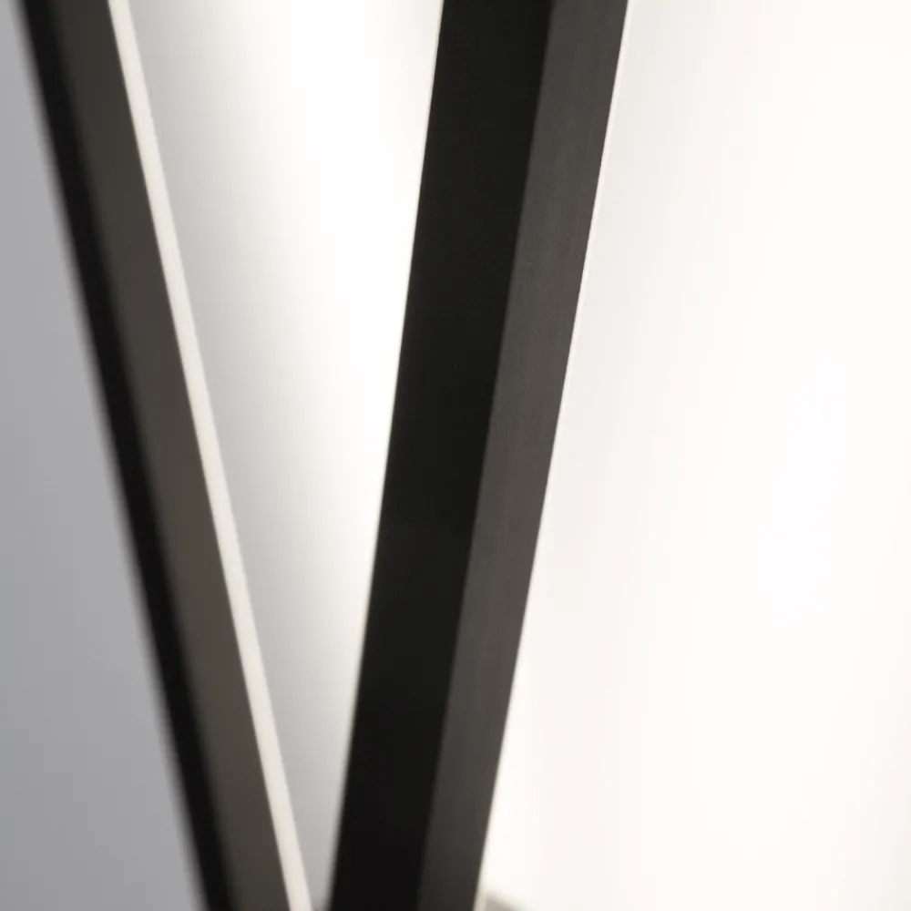 Applique Da Parete-Selezionato da Mazzolaluce Applique da parete led 18w 3000k moderna nero design
