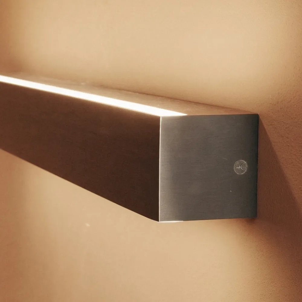 Applique Da Parete-Selezionato da Mazzolaluce Applique da parete led 17w 3000k rettangolare grigio