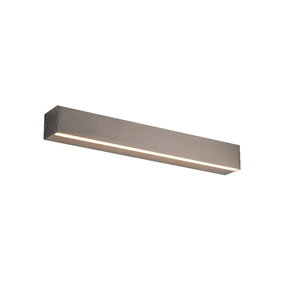 Applique Da Parete-Selezionato da Mazzolaluce Applique da parete led 17w 3000k rettangolare grigio
