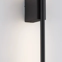 Applique Da Parete-Selezionato da Mazzolaluce Applique da parete moderna bacchetta nero led 15w 3000k