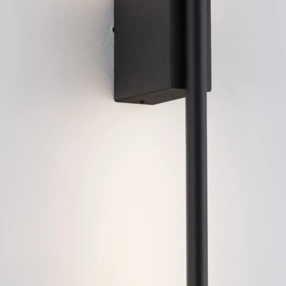 Applique Da Parete-Selezionato da Mazzolaluce Applique da parete moderna bacchetta nero led 15w 3000k