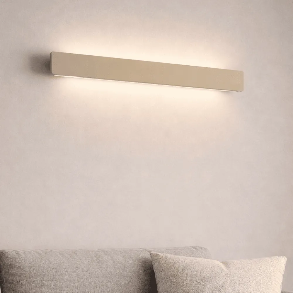 Applique Da Parete-Vivida International Applique da parete moderna 75 cm led 3000k sabbia vivida line