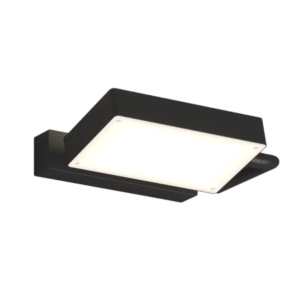 Applique Da Parete-Top Light Applique da parete moderna nera led 19w 3000k 4000k toplight