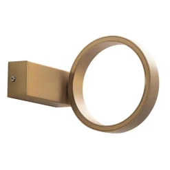 Applique Da Parete-Selezionato da Mazzolaluce Applique da parete moderna oro led orientabile 7w 3000k