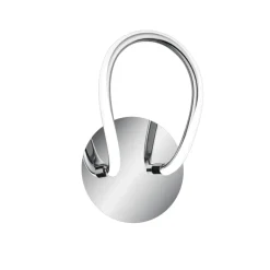 Applique Da Parete-Selezionato da Mazzolaluce Applique da parete moderna 11w led 4000k design cromo dimmerabile