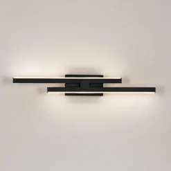 Applique Da Parete-Selezionato da Mazzolaluce Applique da parete nero design moderno 3200k