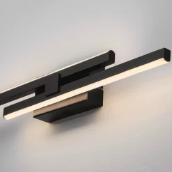 Applique Da Parete-Selezionato da Mazzolaluce Applique da parete nero design moderno 3200k