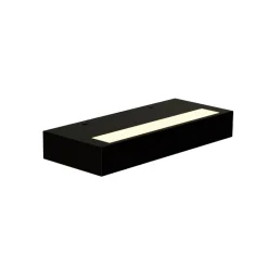 Applique Da Parete-Selezionato da Mazzolaluce Applique da parete nero dimmerabile led 20w cct 2700k-3000k-4000k
