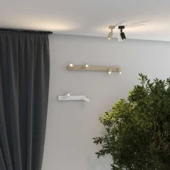 Applique Da Parete-Top Light Applique da parete orientabile nero toplight