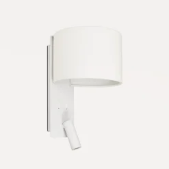 Applique Camera Da Letto-Selezionato da Mazzolaluce Applique da parete per comodino camera da letto bianco doppia luce