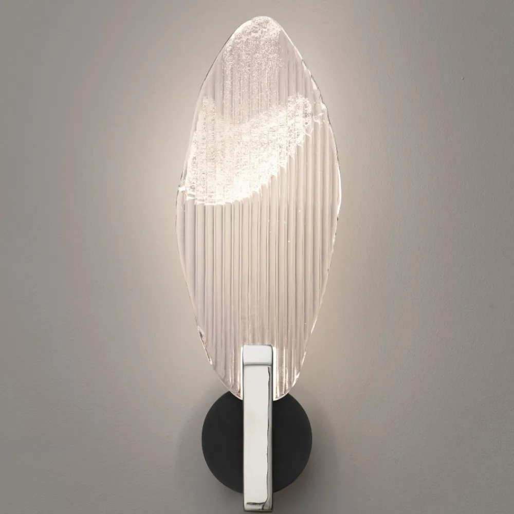 Applique Da Parete-Selezionato da Mazzolaluce Applique da parete petalo di vetro led 3w 3000k