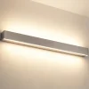 Applique Da Parete-Selezionato da Mazzolaluce Applique da parete rettangolare grigio led 24w 3000k moderna