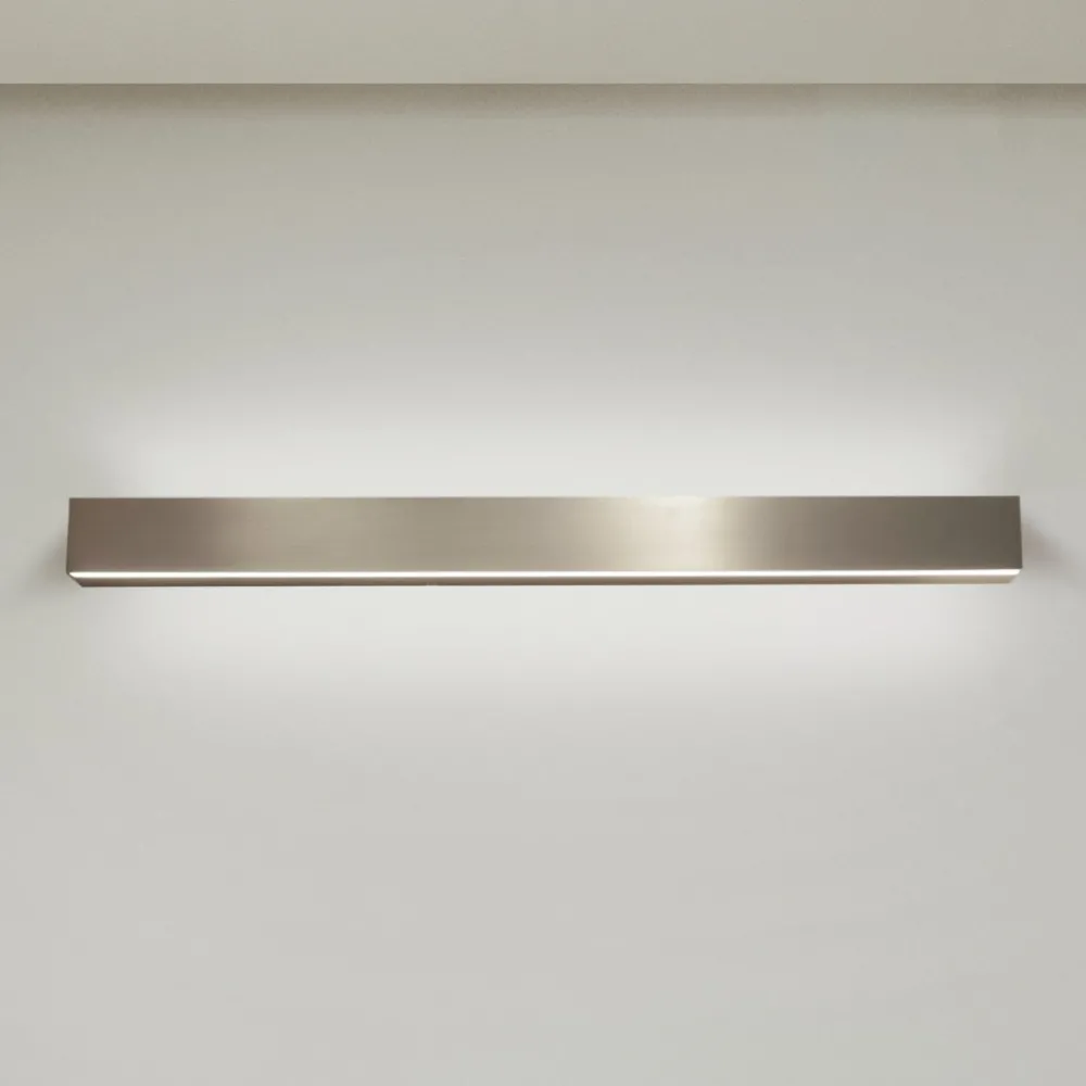 Applique Da Parete-Selezionato da Mazzolaluce Applique da parete rettangolare grigio led 24w 3000k moderna