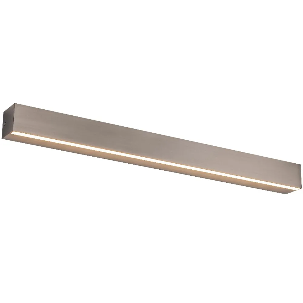 Applique Da Parete-Selezionato da Mazzolaluce Applique da parete rettangolare grigio led 24w 3000k moderna