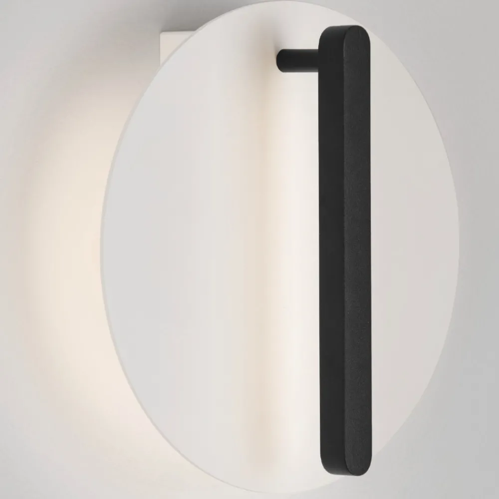 Applique Da Parete-Selezionato da Mazzolaluce Applique da parete tondo led 3000k orientabile bianco