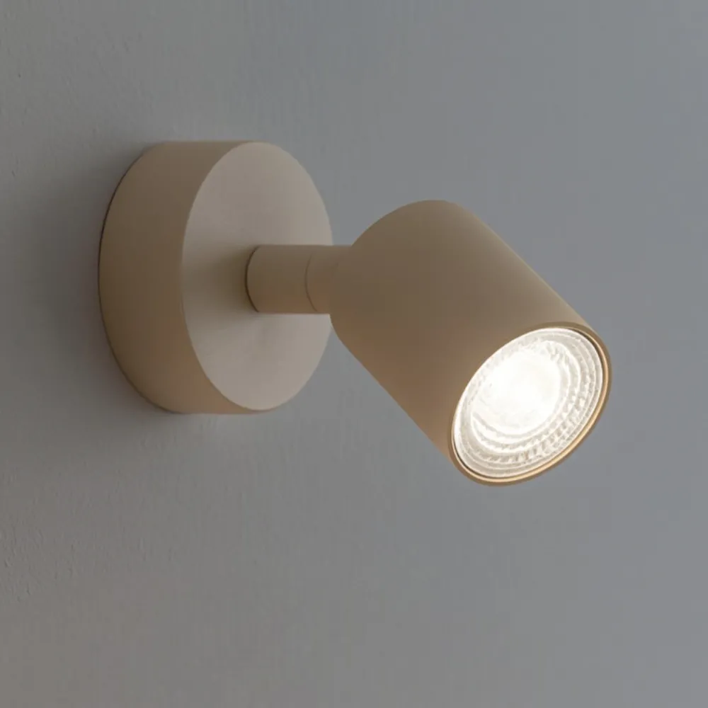 Applique Da Parete-Top Light Applique da parete toplight orientabile cilindro sabbia