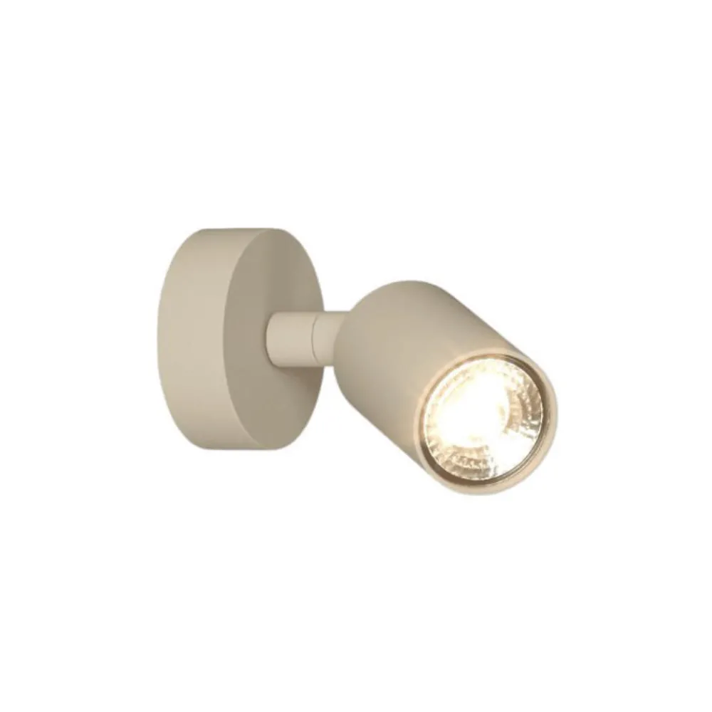 Applique Da Parete-Top Light Applique da parete toplight orientabile cilindro sabbia