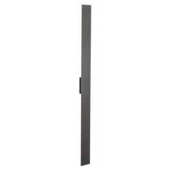 Applique Da Parete-Selezionato da Mazzolaluce Applique da parete verticale orizzontale marrone 100 cm moderna led 8w 3000k