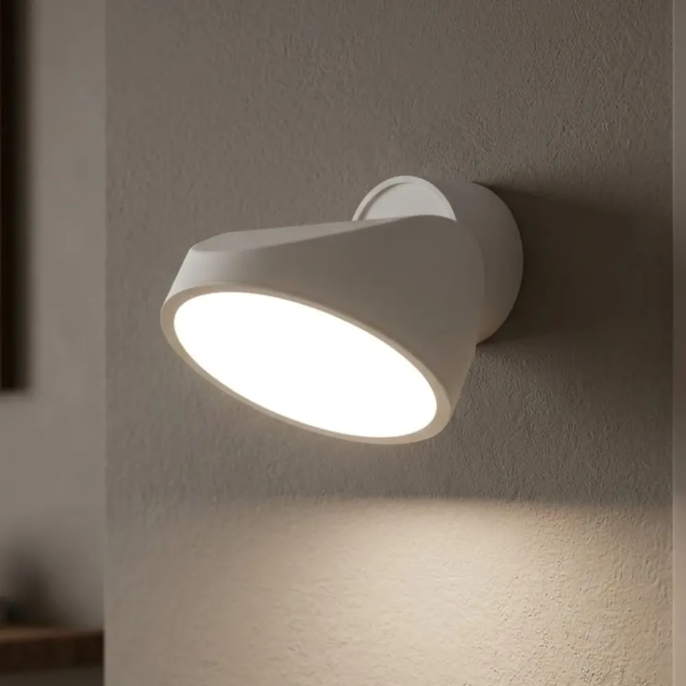 Applique Da Parete-Vivida International Applique da parete vivida tarp bianca luce led orientabile cct dimmerabile
