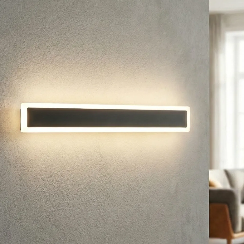 Applique Da Parete-Perenz Illuminazione Applique da parete wally led 22w 3000k moderna