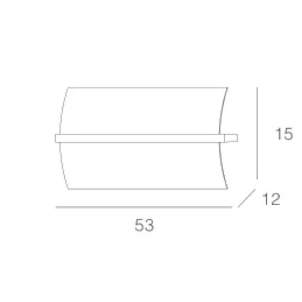 Applique Da Parete-Top Light Applique da parete xl legno argento wood