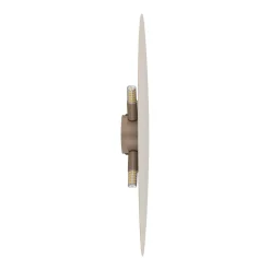 Applique Da Parete-Selezionato da Mazzolaluce Applique design moderna 49 cm luce indiretta metallo sabbia