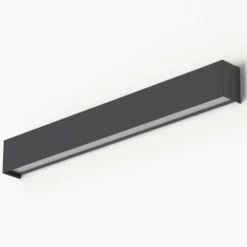 Applique Da Parete-Selezionato da Mazzolaluce Applique design moderno rettangolare 11w 3000k grafite