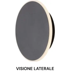 Applique Da Parete-Selezionato da Mazzolaluce Applique design moderno rotonda oro led 20w 3000k
