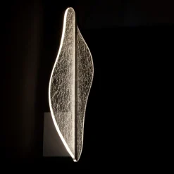 Applique Da Parete-Selezionato da Mazzolaluce Applique design moderno vela effetto vetro crepato led 3000k
