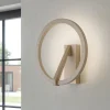 Applique Da Parete-Selezionato da Mazzolaluce Applique design tondo moderna moca caffe led 2700k-3000k-4000k