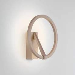 Applique Da Parete-Selezionato da Mazzolaluce Applique design tondo moderna moca caffe led 2700k-3000k-4000k