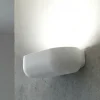 Applique Da Parete-Sforzin Illuminazione Applique di gesso bianco moderno sforzin mysia