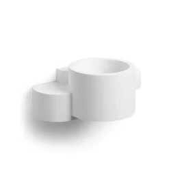 Applique Camera Da Letto-Sforzin Illuminazione Applique di gesso bianco per chia sforzin pitturabile
