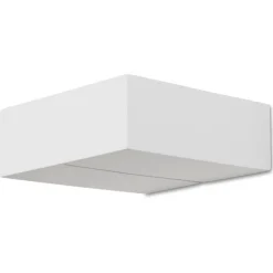 Applique Da Parete-Selezionato da Mazzolaluce Applique di gesso ceramica bianco mensola moderna