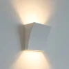 Applique Da Parete-Selezionato da Mazzolaluce Applique di gesso ceramica led 9w 4000k bianca moderna