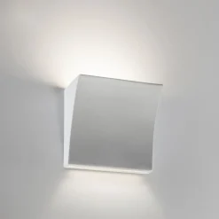 Applique Da Parete-Selezionato da Mazzolaluce Applique di gesso ceramica led 9w 4000k bianca moderna