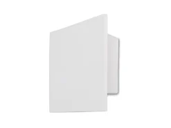 Applique Da Parete-Selezionato da Mazzolaluce Applique di gesso ceramica led 18w 4000k quadrata bianca