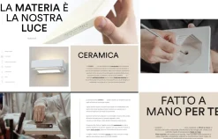 Applique Da Parete-Selezionato da Mazzolaluce Applique di gesso ceramica led 18w 4000k quadrata bianca