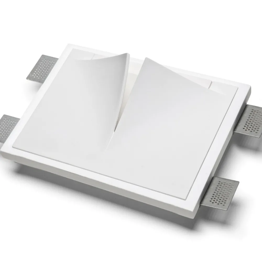 Applique Da Parete-Selezionato da Mazzolaluce Applique di gesso da incasso parete 13w 3000k bianca