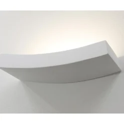 Applique Da Parete-Selezionato da Mazzolaluce Applique di gesso design moderna curva bianca