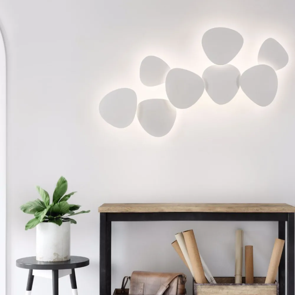 Applique Da Parete-Selezionato da Mazzolaluce Applique di gesso led 12w 3000k design moderna