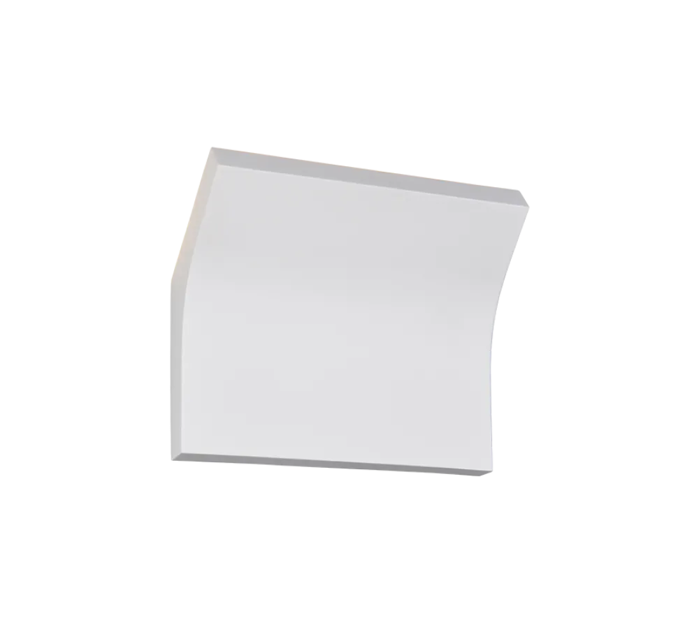 Applique Da Parete-Selezionato da Mazzolaluce Applique di gesso moderna bianco pitturabile per interni