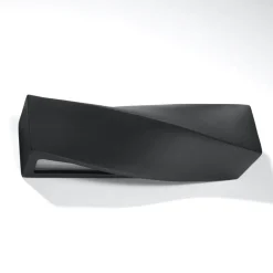 Applique Da Parete-Selezionato da Mazzolaluce Applique di gesso nero luce moderna design fp
